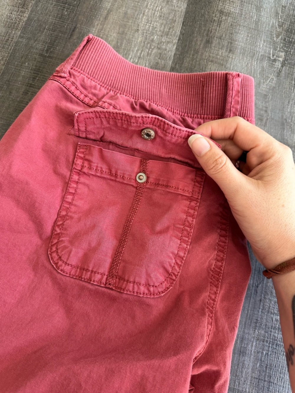 Sonoma Dusty Coral Pull-On Pants - Picture 6 of 10